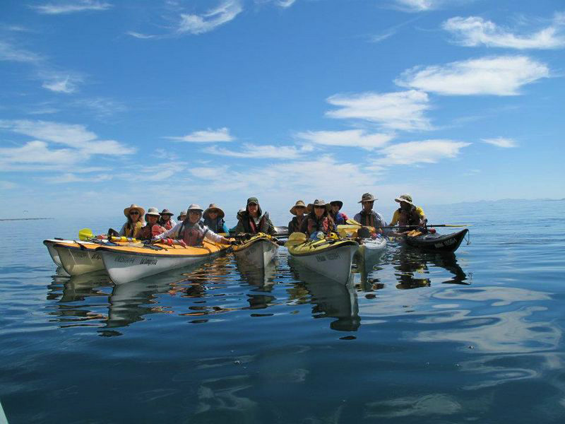 Kayaking in Baja